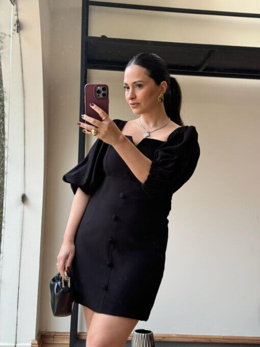 Vestido Cecília- Preto - Image 6