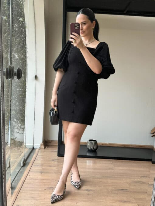 Vestido Cecília- Preto - Image 5