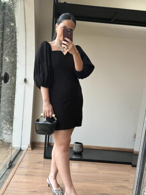 Vestido Cecília- Preto - Image 2